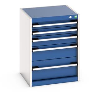 Bott Cubio 5 Drawer Cabinet 525W x 525D x 700mmH 40010115.**